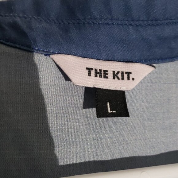 The KIT Colorful Bird Print Women's Long Sleeve Top 100% Tencel Size L - Picture 2 of 9